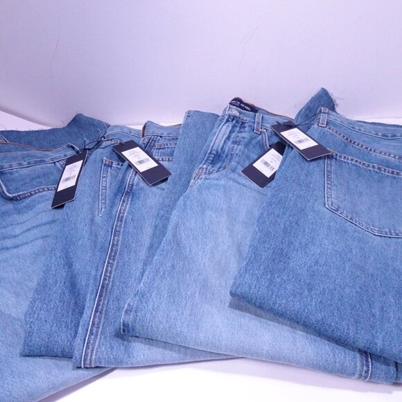 Veronica Beard Taylor Cropped High Rise Wide Enough Said Blue Jeans NWT 298 29 - Picture 5 of 9
